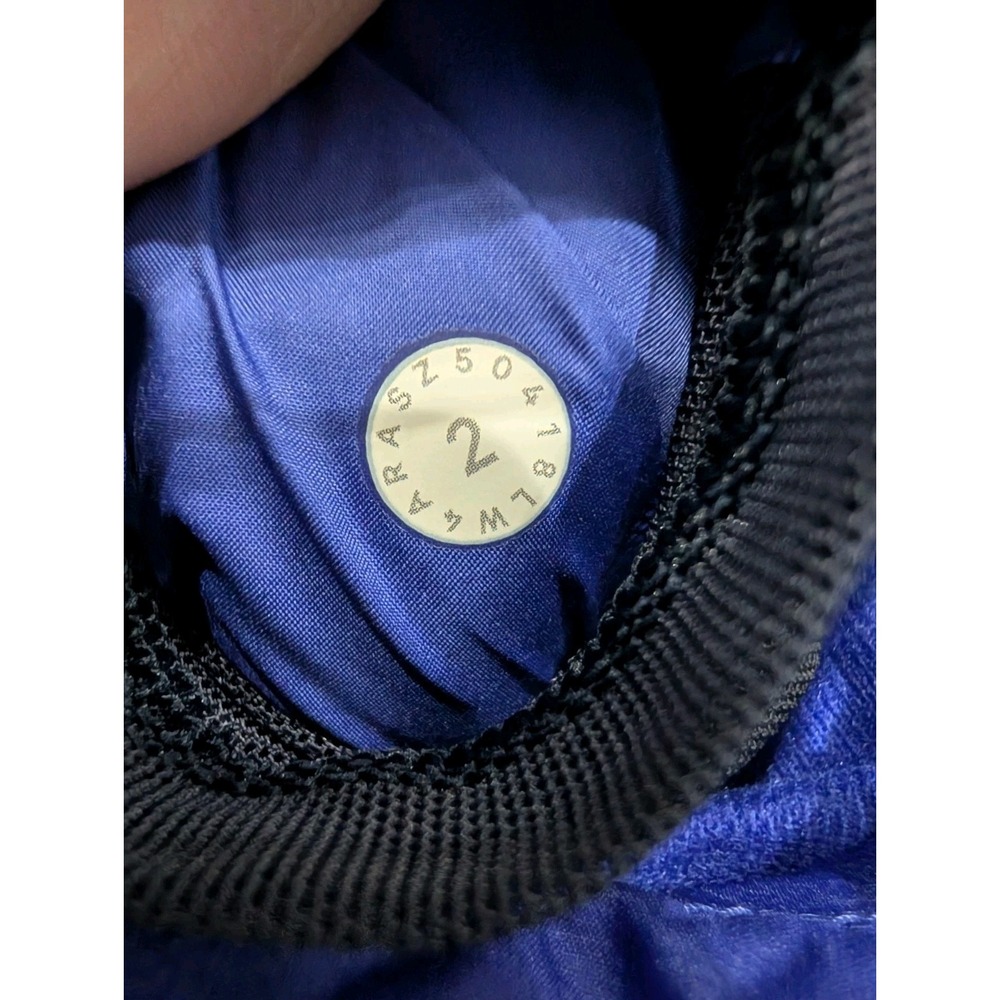Lululemon Pack It Down Again Vest Sz 2 Lazurite Blue Goose Down Full Zip Pockets - Picture 5 of 12